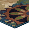 Orian Rugs Berkley Reckless Medallion Multi Area Rug Corner Shot