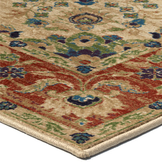 Orian Rugs Berkley Twisted Tradition Ivory Area Rug Corner Shot