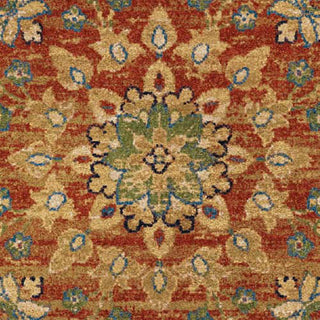 Orian Rugs Berkley Twisted Tradition Red Area Rug Swatch