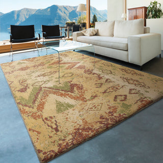 Orian Rugs Berkley Sandy Beige Area Rug Room Scene Feature