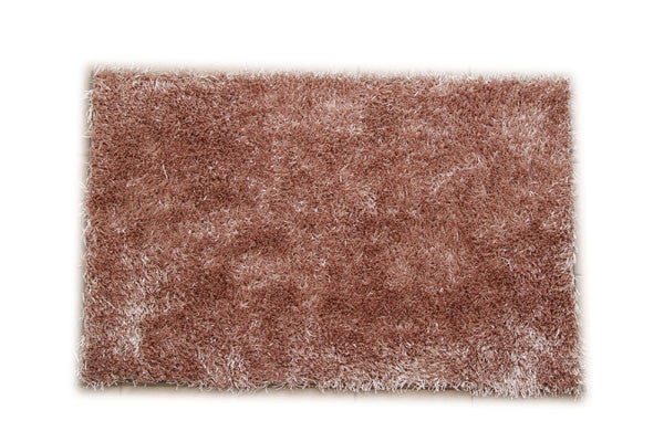 JazzyFloors Bella Solid Beige Area Rug