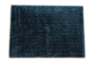 JazzyFloors Bella Solid Teal Area Rug