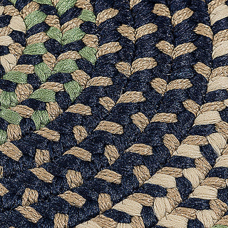 Colonial Mills Brook Farm BF53 Bluestone Area Rug Detail Image