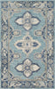 Surya Bonifate BFT-1000 Aqua Denim Cream Beige Olive Area Rug main image