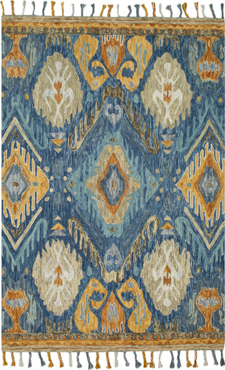 Surya Bonifate BFT-1013 Navy Denim Sage Aqua Khaki Olive Cream Light Gray Saffron Mustard Camel Area Rug main image