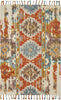 Surya Bonifate BFT-1021 Coral Rust Cream Mustard Taupe Eggplant Light Gray Dark Brown Camel Sky Blue Wheat Area Rug main image