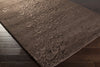 Surya Butterfly BFY-6801 Chocolate Hand Woven Area Rug by Candice Olson 5x8 Corner