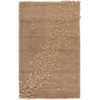 Surya Butterfly BFY-6806 Tan Area Rug by Candice Olson 5' x 8'