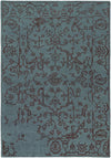 Surya Bagras BGR-6002 Teal Hand Knotted Area Rug 8' X 11'