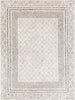 Surya Bahar BHR-2321 Medium Gray Beige Charcoal Area Rug main image