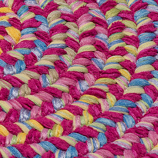 Colonial Mills Botanical Isle BI10 Magenta Area Rug Detail Image