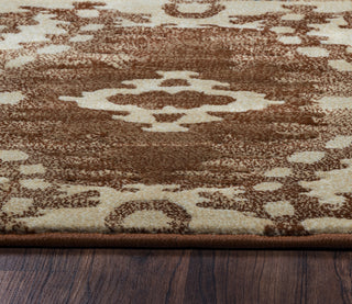 Rizzy Bennington BI4529 ivory/tan/brown Area Rug Close Shot