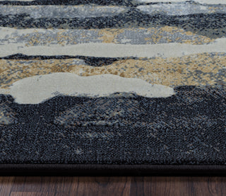 Rizzy Bennington BI4557 Navy Area Rug Close Shot