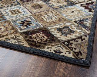 Rizzy Bennington BI4562 multi Area Rug Corner Shot