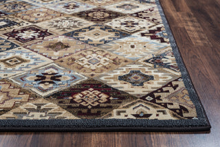 Rizzy Bennington BI4562 multi Area Rug Edge Shot