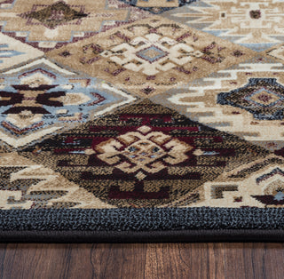 Rizzy Bennington BI4562 multi Area Rug Close Shot Feature
