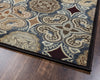 Rizzy Bennington BI4580 multi Area Rug Corner Shot Feature