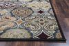 Rizzy Bennington BI4580 multi Area Rug Edge Shot