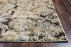 Rizzy Bennington BI4596 tan/brown Area Rug Edge Shot