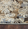 Rizzy Bennington BI4596 tan/brown Area Rug Close Shot
