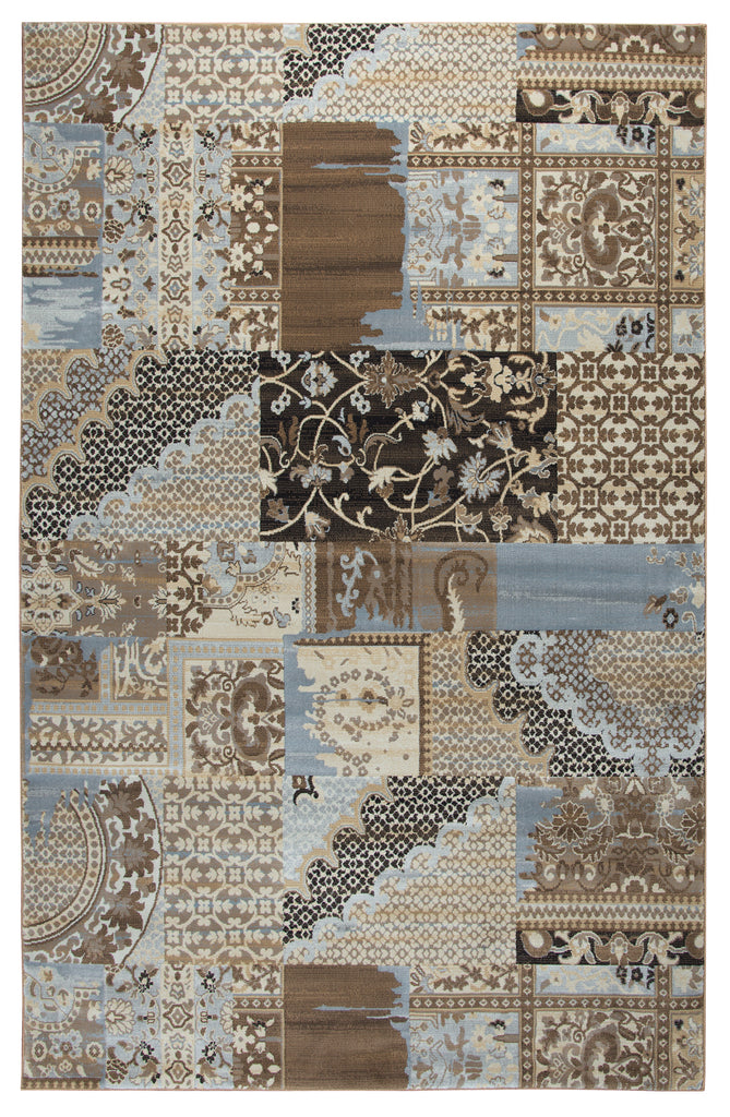 Rizzy Bennington BI5564 ivory brown Area Rug main image