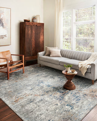 Loloi II Bianca BIA-04 Grey/Multi Area Rug Lifestyle Image Feature