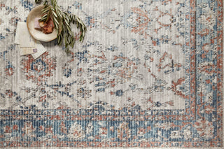 Loloi II Bianca BIA-05 Dove/Multi Area Rug Close Up