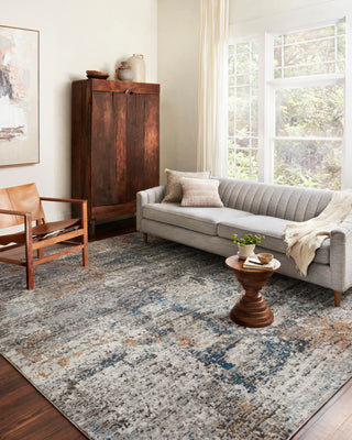 Loloi II Bianca BIA-06 Granite/Multi Area Rug Lifestyle Image Feature