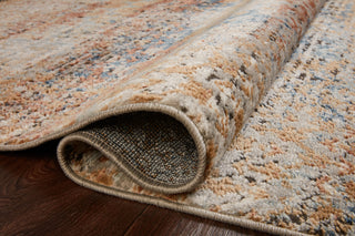 Loloi II Bianca BIA-09 Ocean/Spice Area Rug Rolled