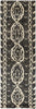 Surya Bjorn BJR-1000 Charcoal Area Rug by Jill Rosenwald 2'6'' X 8' Runner