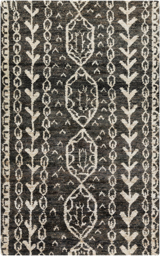 Surya Bjorn BJR-1000 Charcoal Area Rug by Jill Rosenwald 5' x 8'