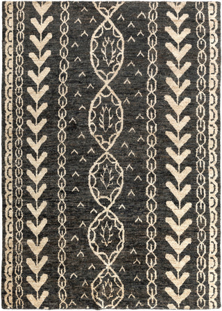 Surya Bjorn BJR-1000 Charcoal Hand Knotted Area Rug by Jill Rosenwald 8' X 11'