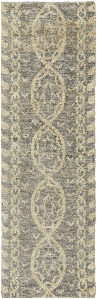 Surya Bjorn BJR-1001 Grey Area Rug by Jill Rosenwald 2'6'' X 8' Runner