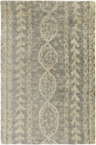 Surya Bjorn BJR-1001 Grey Area Rug by Jill Rosenwald 5' x 8'