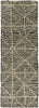 Surya Bjorn BJR-1004 Charcoal Area Rug by Jill Rosenwald 2'6'' X 8' Runner