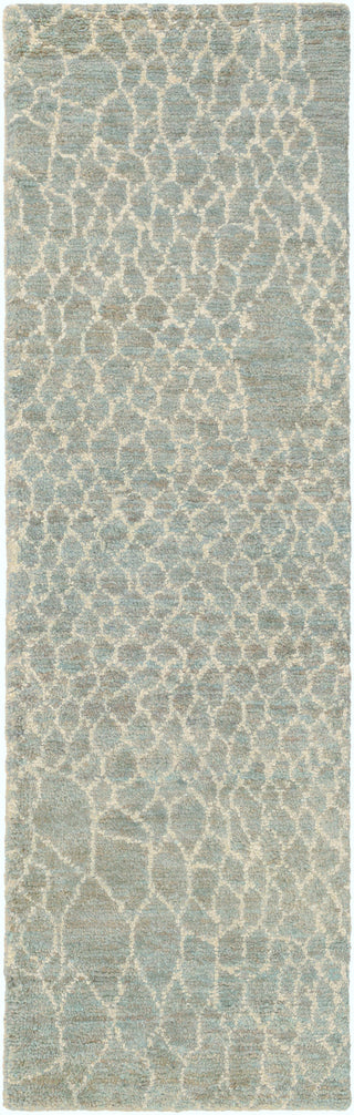 Surya Bjorn BJR-1010 Olive Area Rug by Jill Rosenwald 2'6'' x 8' Runner