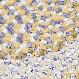 Colonial Mills Blokburst BK39 Daisy Dreams Area Rug Closeup Image