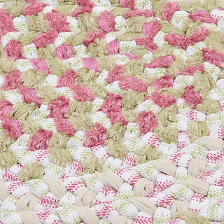 Colonial Mills Blokburst BK79 Tea Party Pink Area Rug Closeup Image