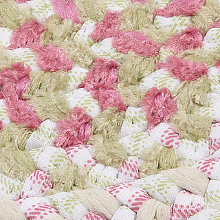 Colonial Mills Blokburst BK79 Tea Party Pink Area Rug Detail Image