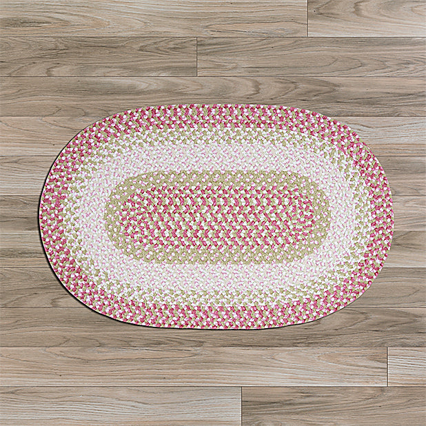 Colonial Mills Blokburst BK79 Tea Party Pink Area Rug main image