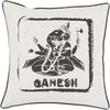 Surya Big Kid Blocks Ganesh BKB-005 Pillow by Mike Farrell 18 X 18 X 4 Poly filled