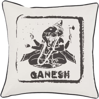 Surya Big Kid Blocks Ganesh BKB-005 Pillow by Mike Farrell 18 X 18 X 4 Poly filled