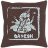 Surya Big Kid Blocks Ganesh BKB-006 Pillow by Mike Farrell 18 X 18 X 4 Poly filled
