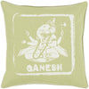 Surya Big Kid Blocks Ganesh BKB-007 Pillow by Mike Farrell 18 X 18 X 4 Poly filled