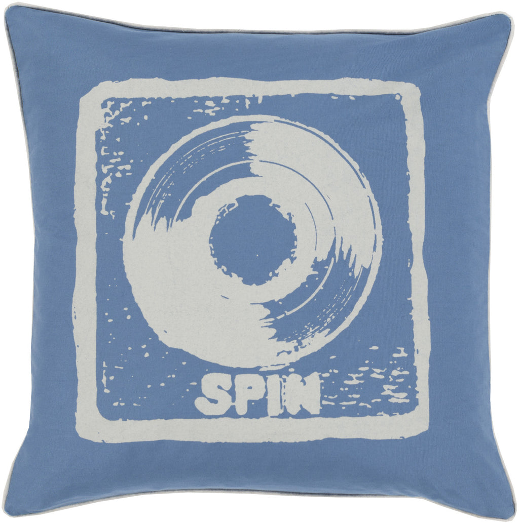 Surya Big Kid Blocks Spin BKB-010 Pillow by Mike Farrell 18 X 18 X 4 Poly filled