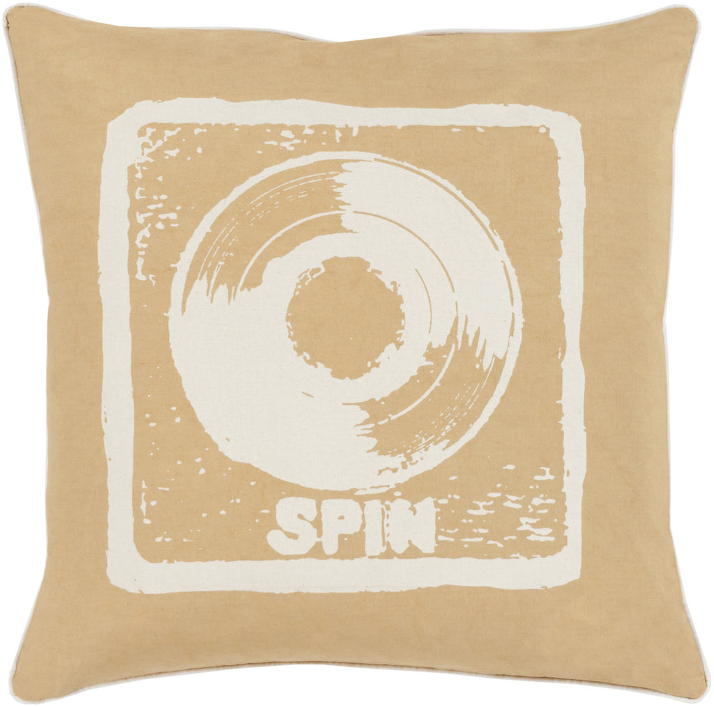Surya Big Kid Blocks Spin BKB-011 Pillow by Mike Farrell 18 X 18 X 4 Poly filled