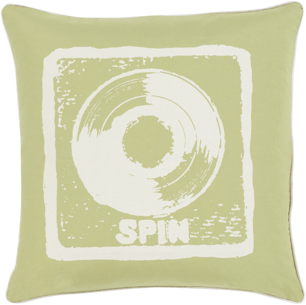 Surya Big Kid Blocks Spin BKB-014 Pillow by Mike Farrell 18 X 18 X 4 Poly filled