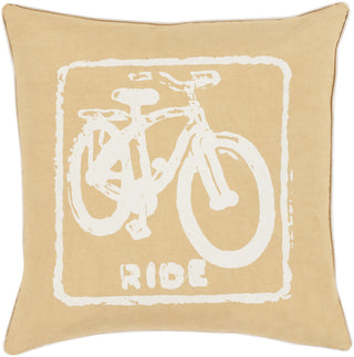 Surya Big Kid Blocks Ride BKB-018 Pillow by Mike Farrell 20 X 20 X 5 Poly filled