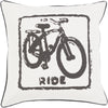Surya Big Kid Blocks Ride BKB-019 Pillow by Mike Farrell 18 X 18 X 4 Poly filled