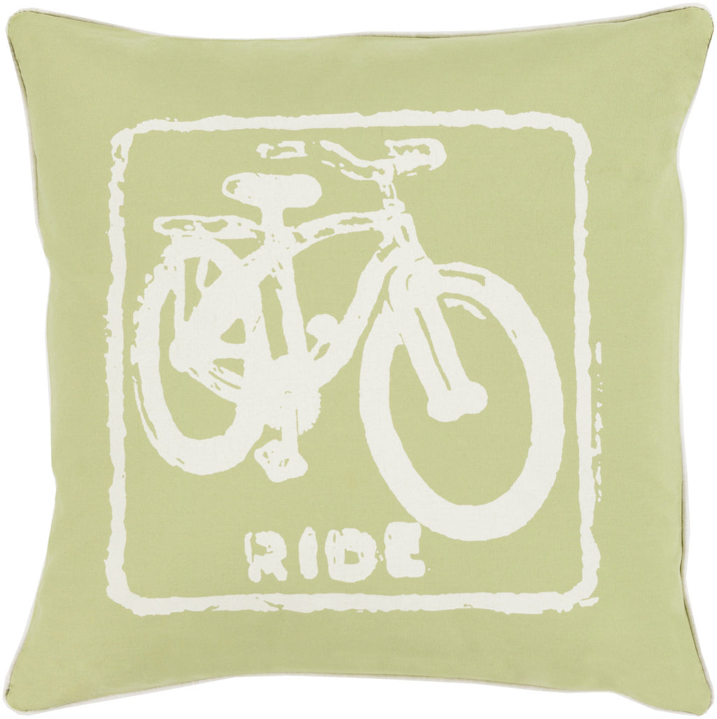 Surya Big Kid Blocks Ride BKB-021 Pillow by Mike Farrell 18 X 18 X 4 Poly filled